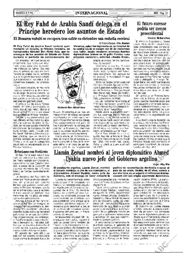 ABC MADRID 02-01-1996 página 27