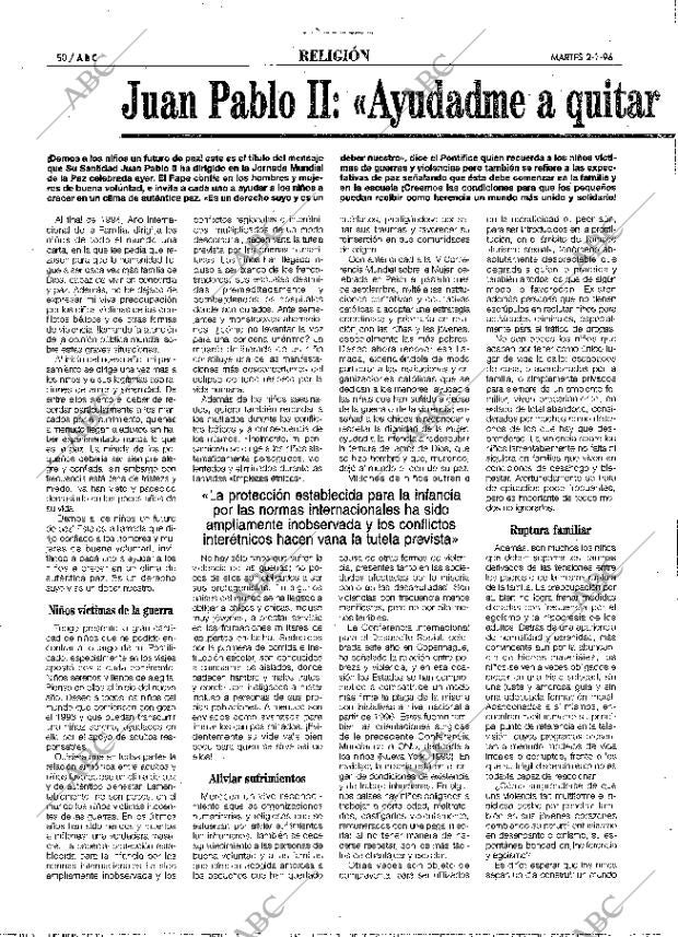 ABC MADRID 02-01-1996 página 50