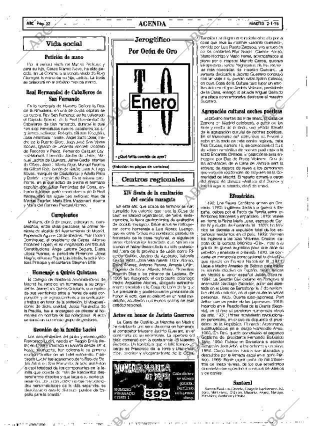 ABC MADRID 02-01-1996 página 52