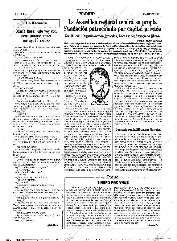 ABC MADRID 02-01-1996 página 56