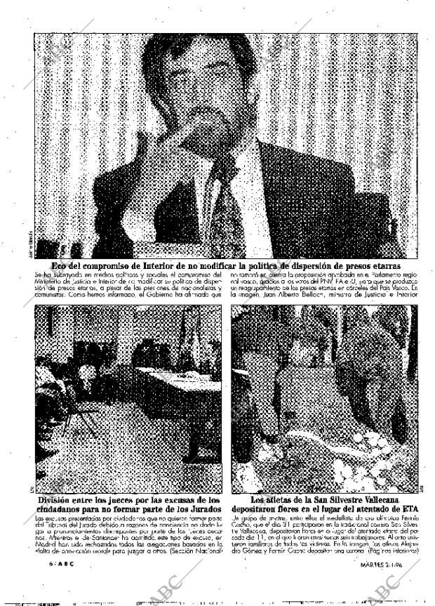 ABC MADRID 02-01-1996 página 6