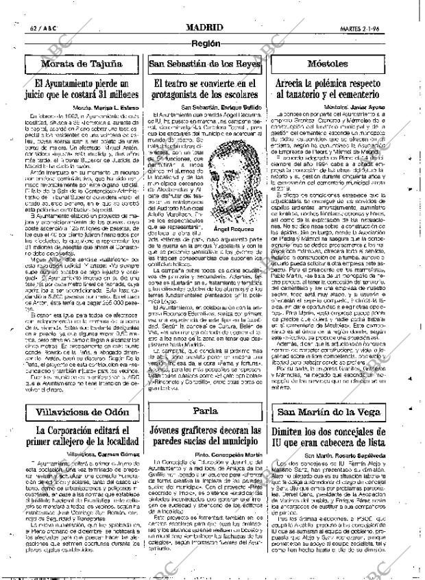 ABC MADRID 02-01-1996 página 62