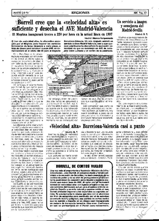ABC MADRID 02-01-1996 página 63