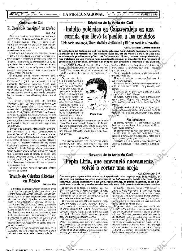 ABC MADRID 02-01-1996 página 82