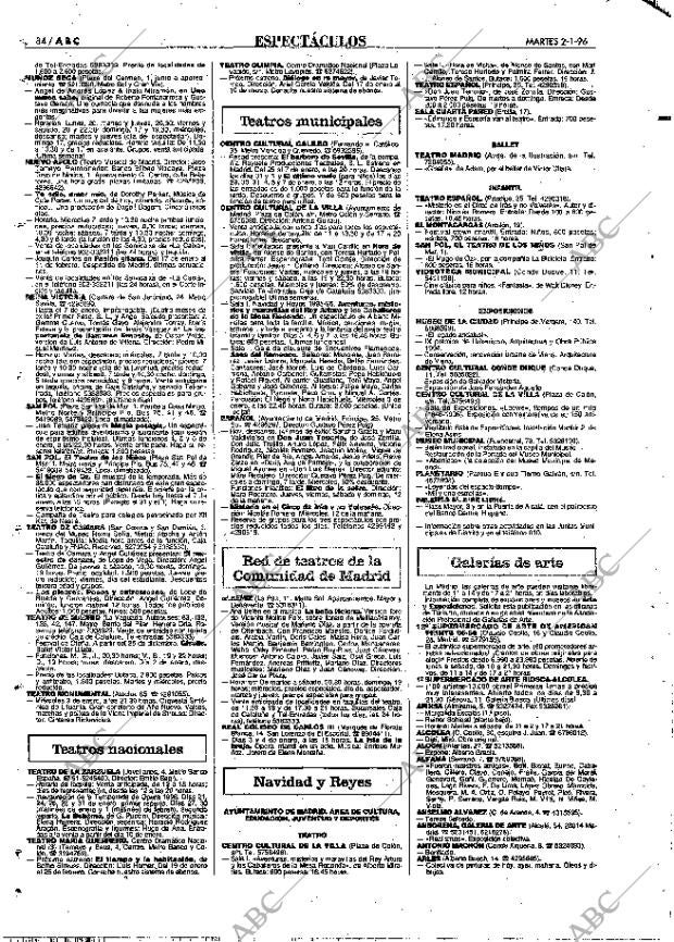 ABC MADRID 02-01-1996 página 84