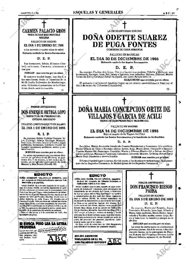 ABC MADRID 02-01-1996 página 89