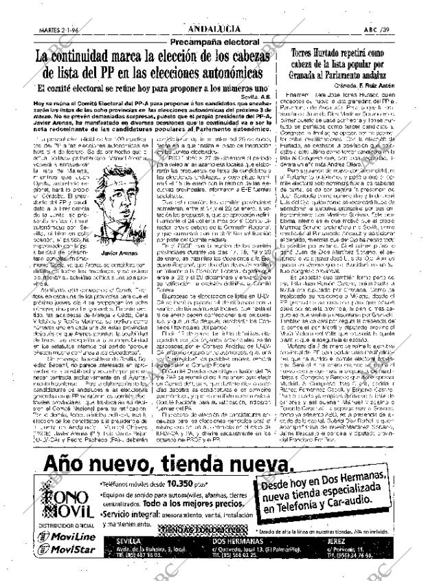 ABC SEVILLA 02-01-1996 página 39