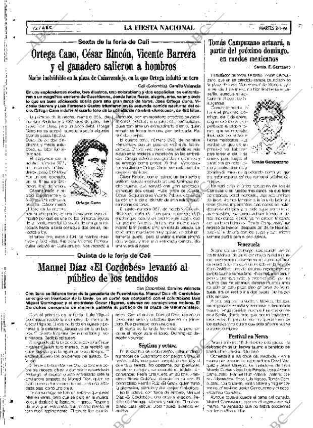 ABC SEVILLA 02-01-1996 página 72