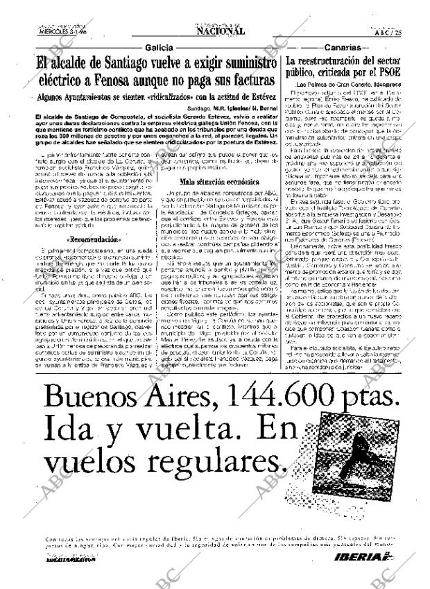 ABC SEVILLA 03-01-1996 página 25