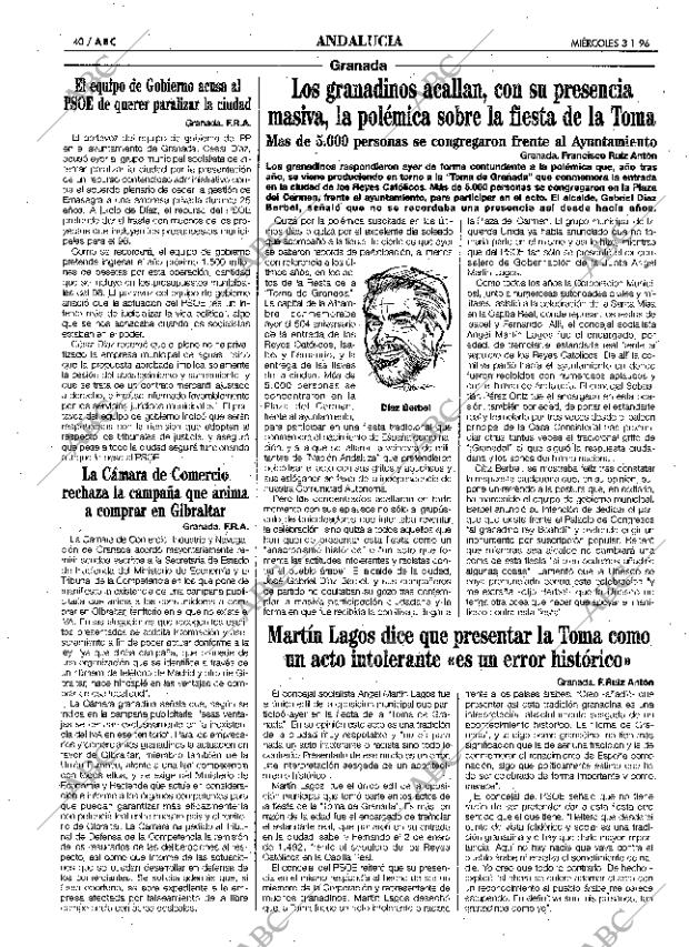 ABC SEVILLA 03-01-1996 página 40