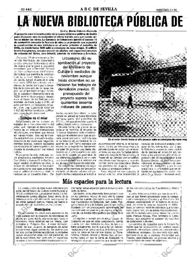 ABC SEVILLA 03-01-1996 página 52