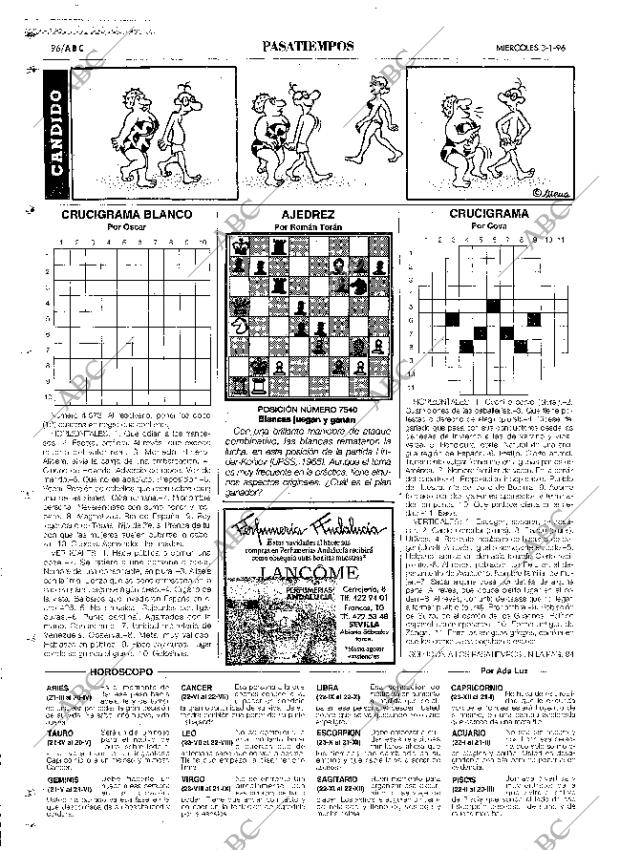 ABC SEVILLA 03-01-1996 página 96