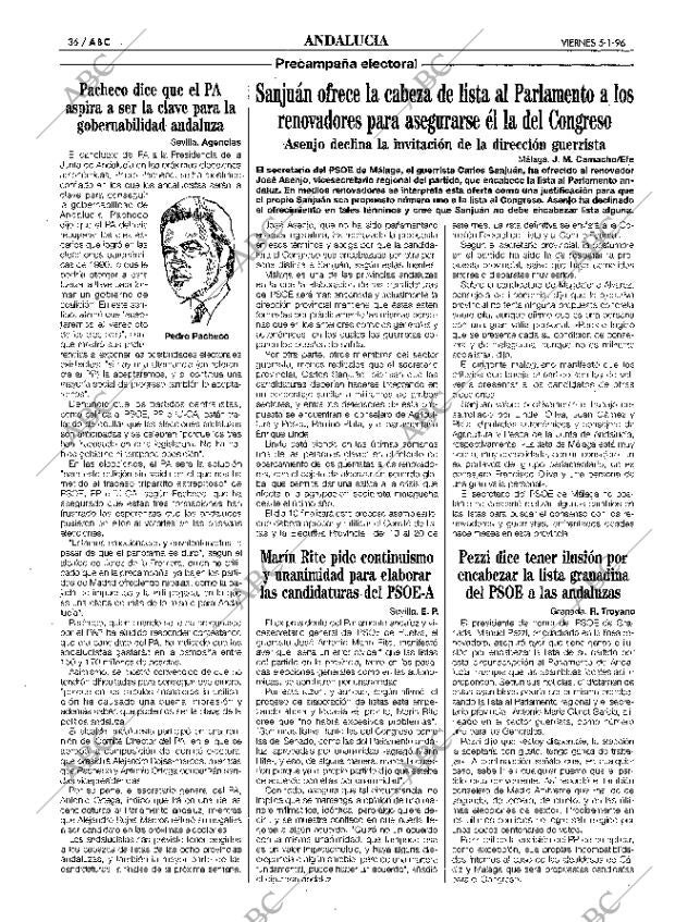 ABC SEVILLA 05-01-1996 página 36