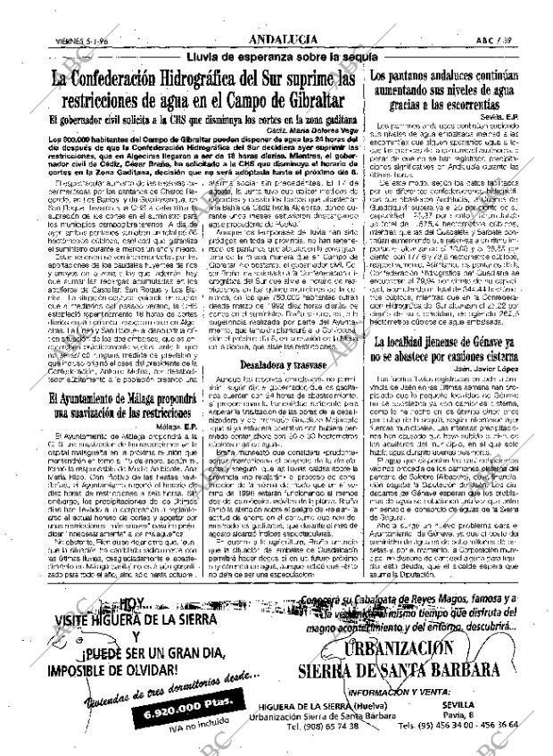 ABC SEVILLA 05-01-1996 página 39