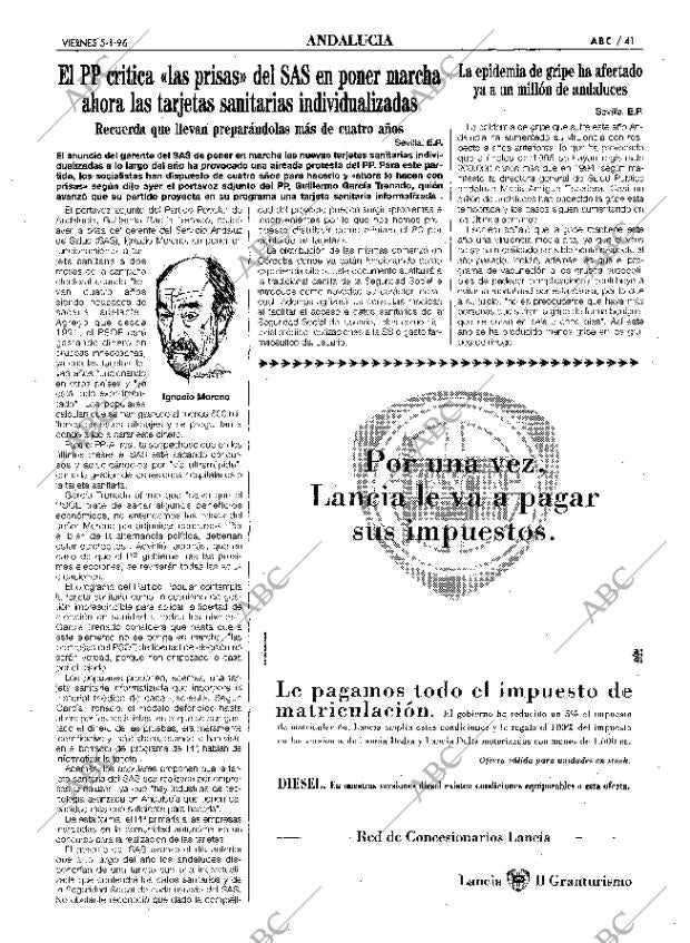 ABC SEVILLA 05-01-1996 página 41