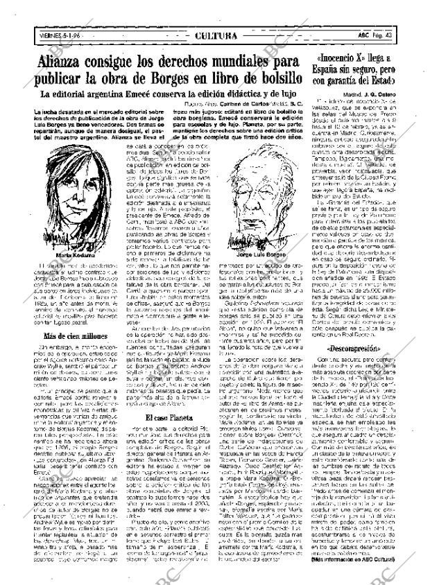 ABC SEVILLA 05-01-1996 página 43