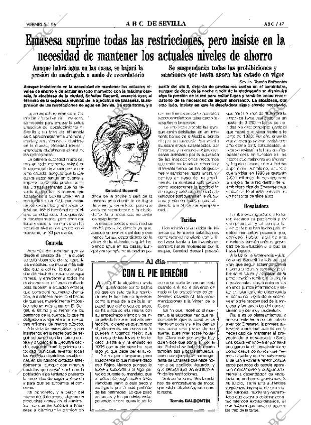 ABC SEVILLA 05-01-1996 página 47