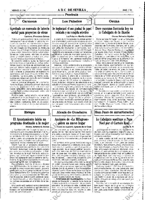 ABC SEVILLA 05-01-1996 página 55