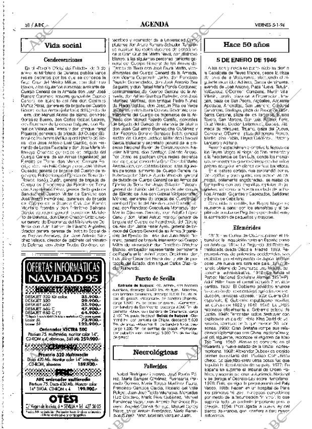 ABC SEVILLA 05-01-1996 página 58