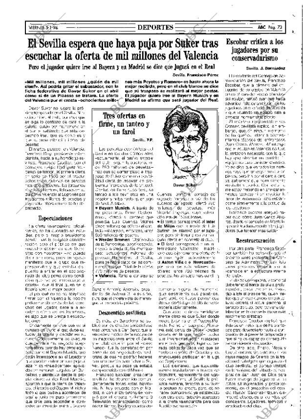 ABC SEVILLA 05-01-1996 página 73