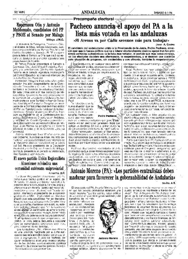 ABC SEVILLA 06-01-1996 página 32
