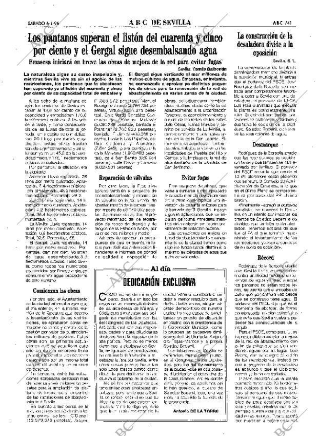 ABC SEVILLA 06-01-1996 página 41