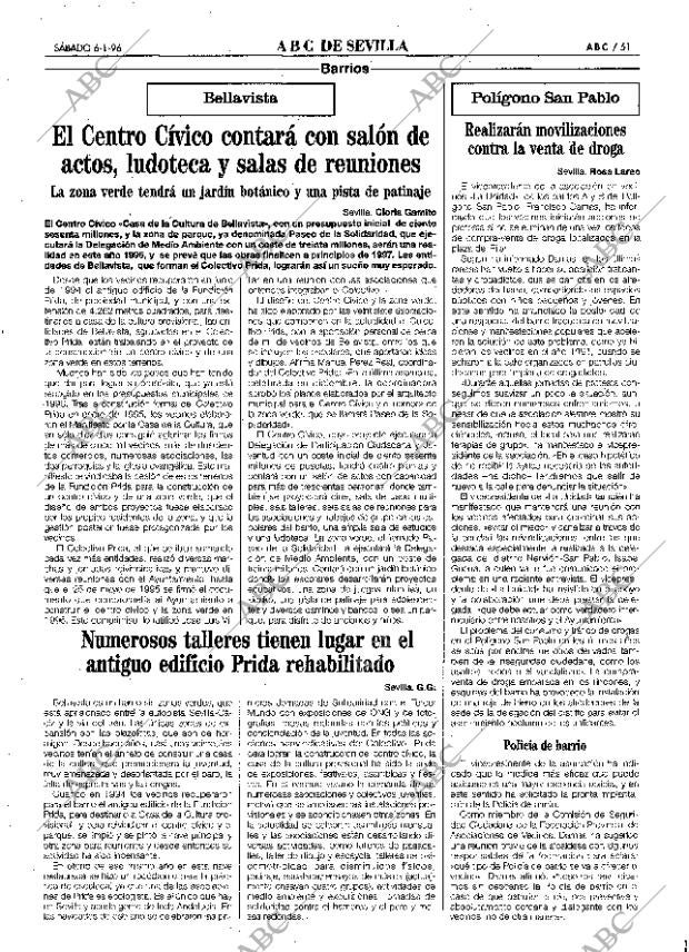 ABC SEVILLA 06-01-1996 página 51