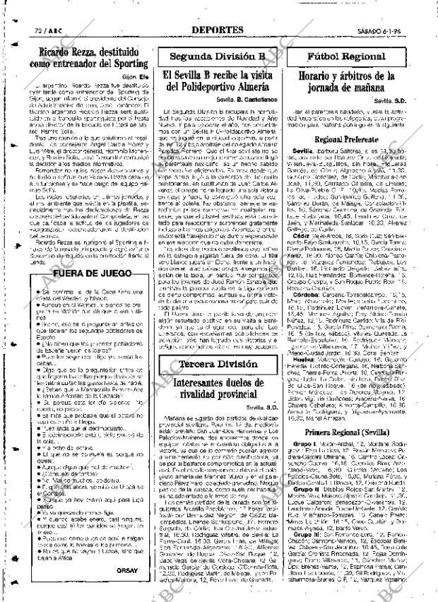 ABC SEVILLA 06-01-1996 página 72