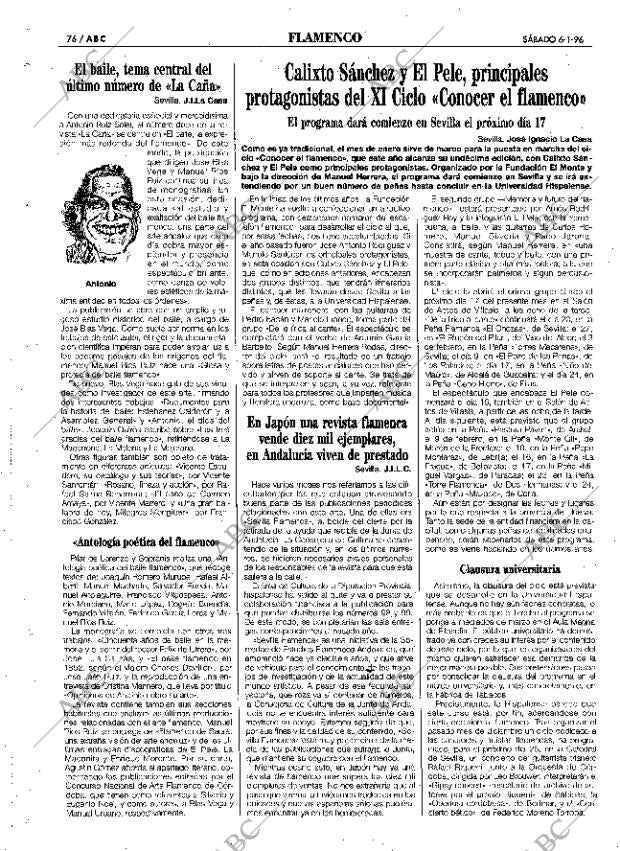 ABC SEVILLA 06-01-1996 página 76