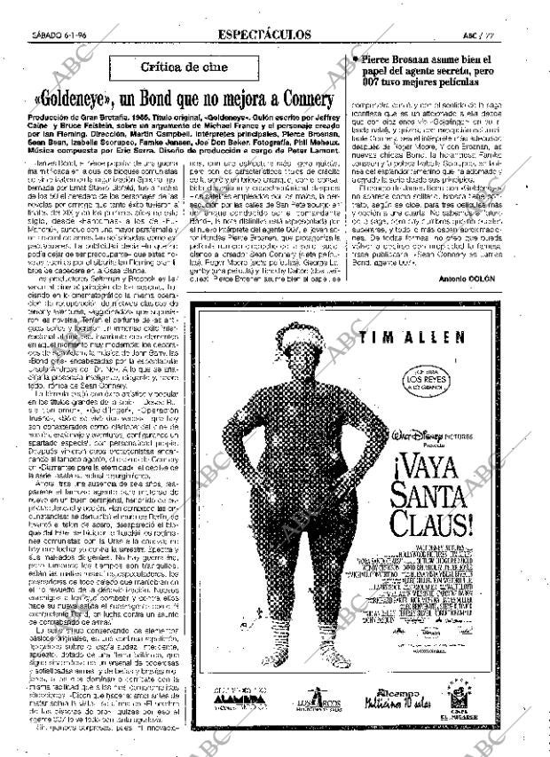 ABC SEVILLA 06-01-1996 página 77