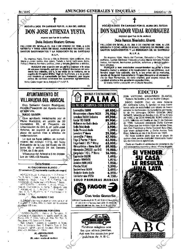 ABC SEVILLA 06-01-1996 página 86