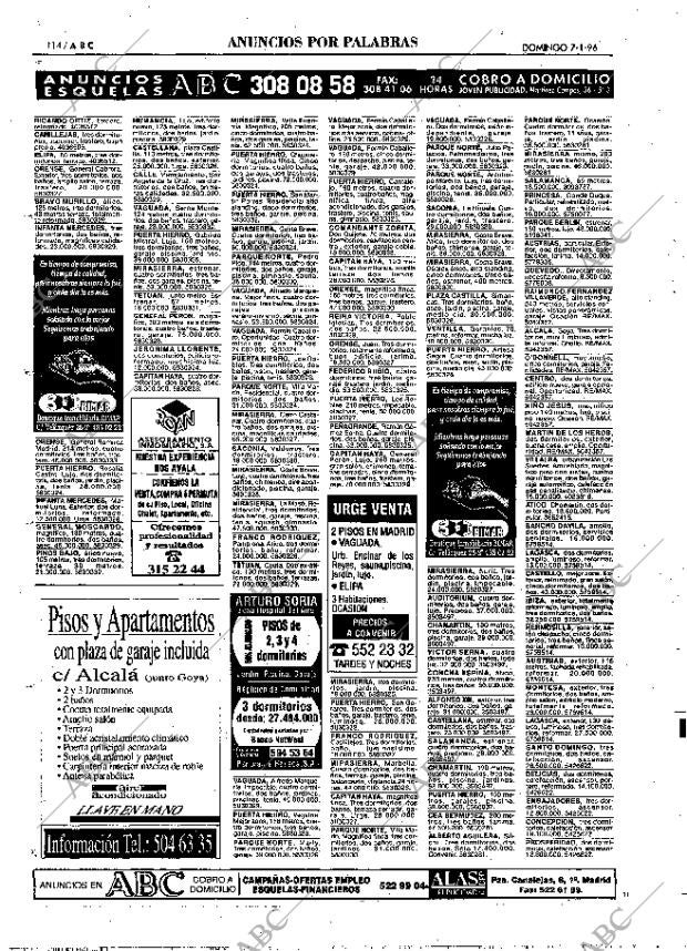 ABC MADRID 07-01-1996 página 114
