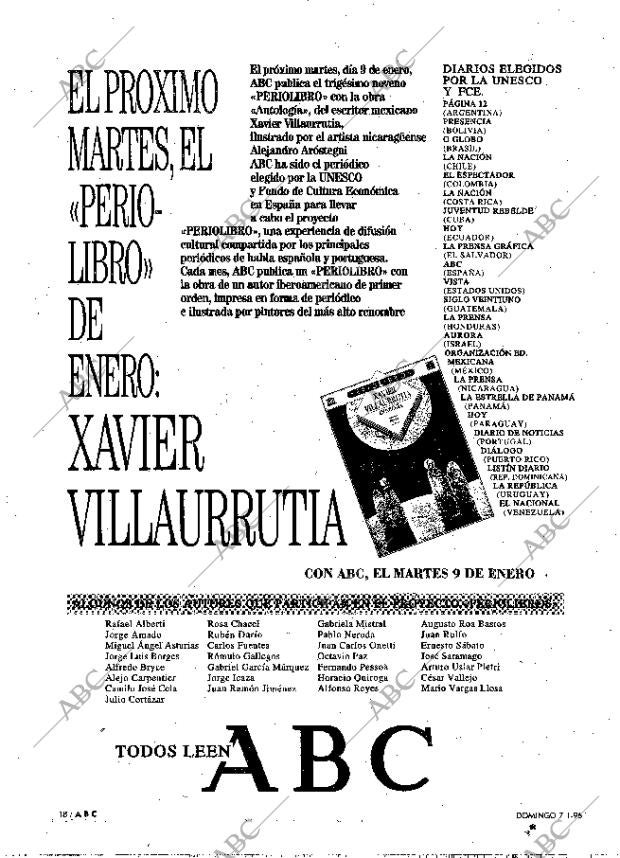 ABC MADRID 07-01-1996 página 18