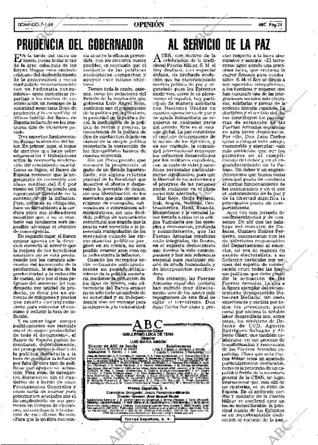 ABC MADRID 07-01-1996 página 21
