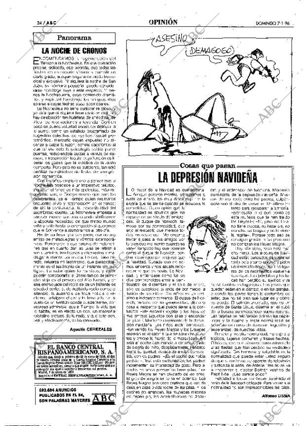 ABC MADRID 07-01-1996 página 24