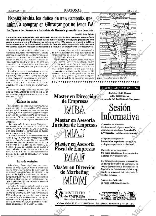 ABC MADRID 07-01-1996 página 31