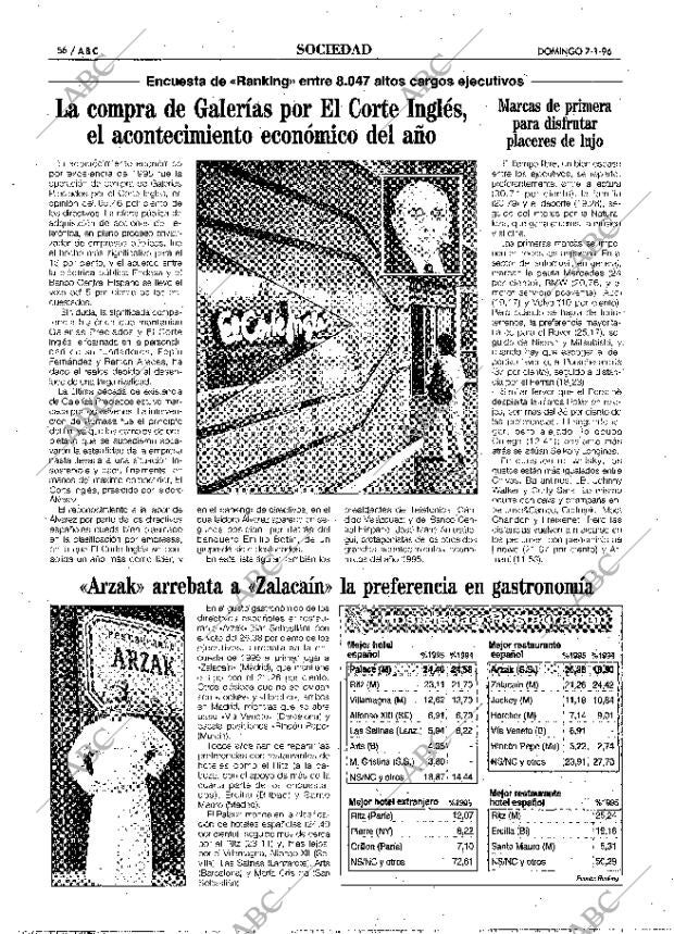 ABC MADRID 07-01-1996 página 56