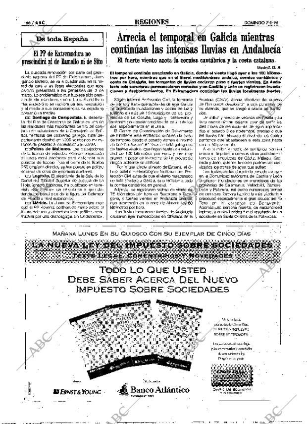 ABC MADRID 07-01-1996 página 66