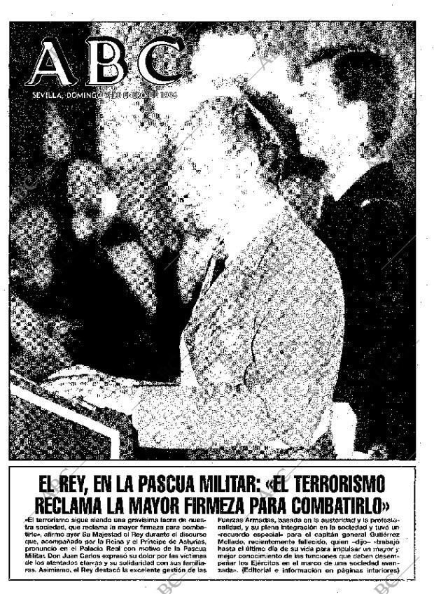 ABC SEVILLA 07-01-1996 página 1