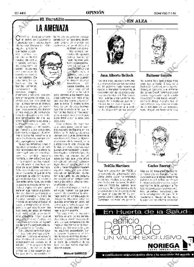ABC SEVILLA 07-01-1996 página 22