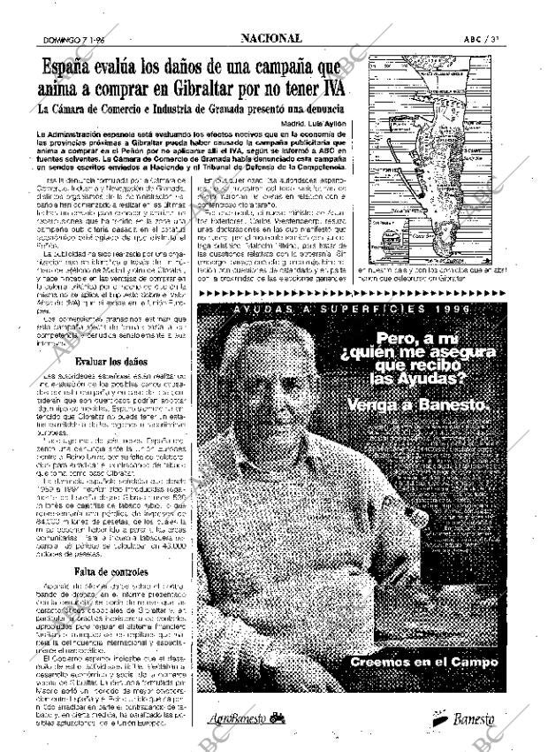 ABC SEVILLA 07-01-1996 página 31