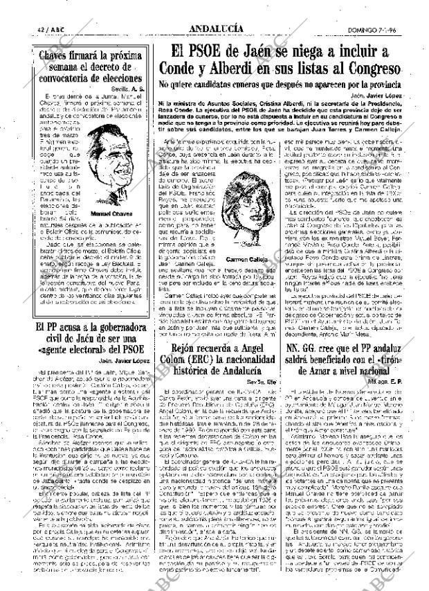 ABC SEVILLA 07-01-1996 página 42
