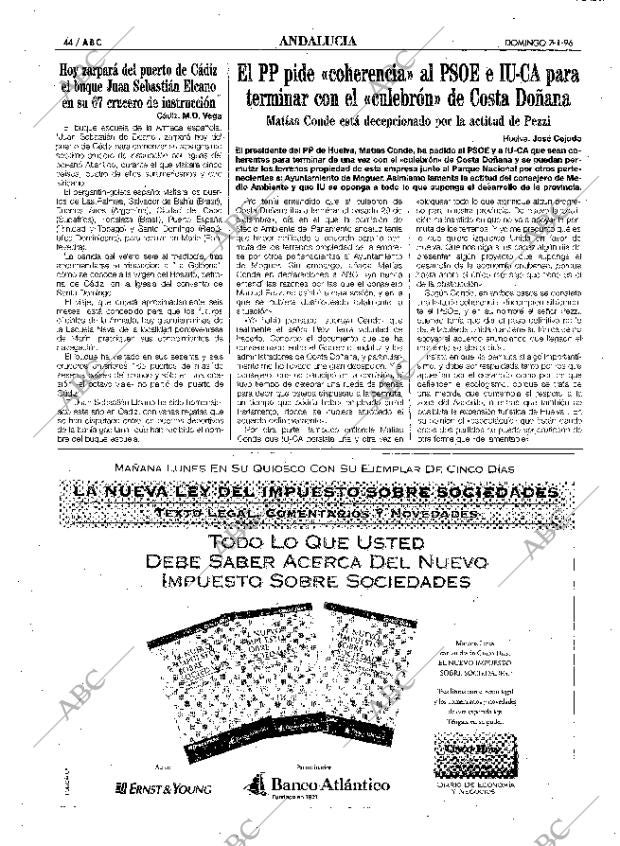 ABC SEVILLA 07-01-1996 página 44