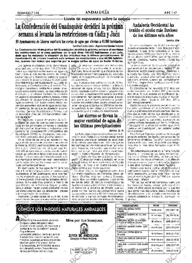 ABC SEVILLA 07-01-1996 página 49