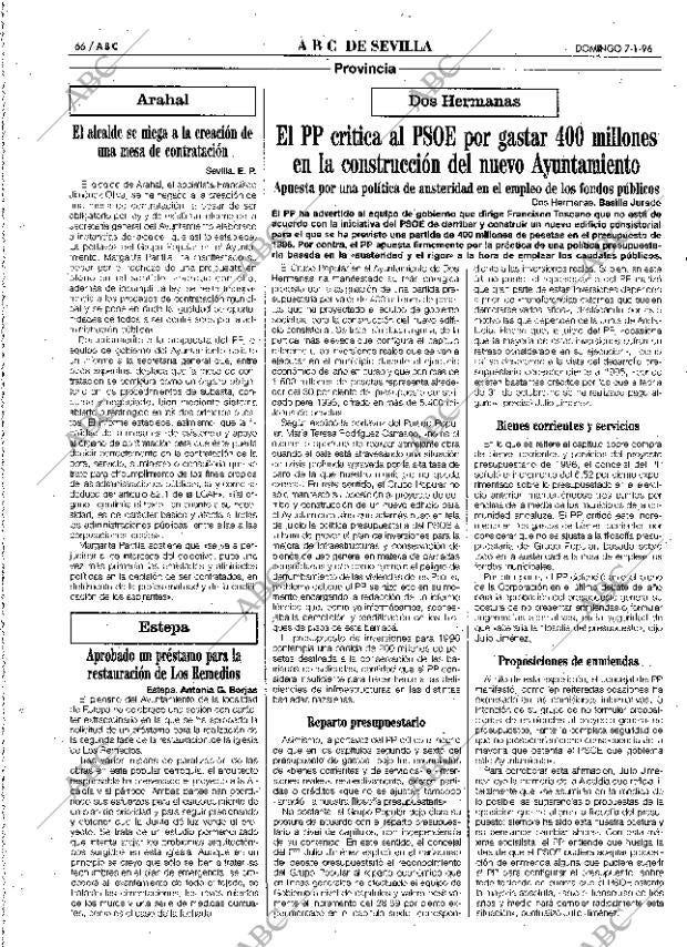 ABC SEVILLA 07-01-1996 página 66