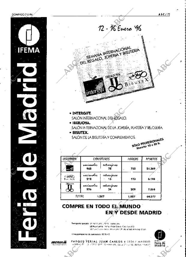 ABC SEVILLA 07-01-1996 página 73