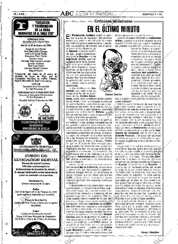 ABC SEVILLA 07-01-1996 página 78