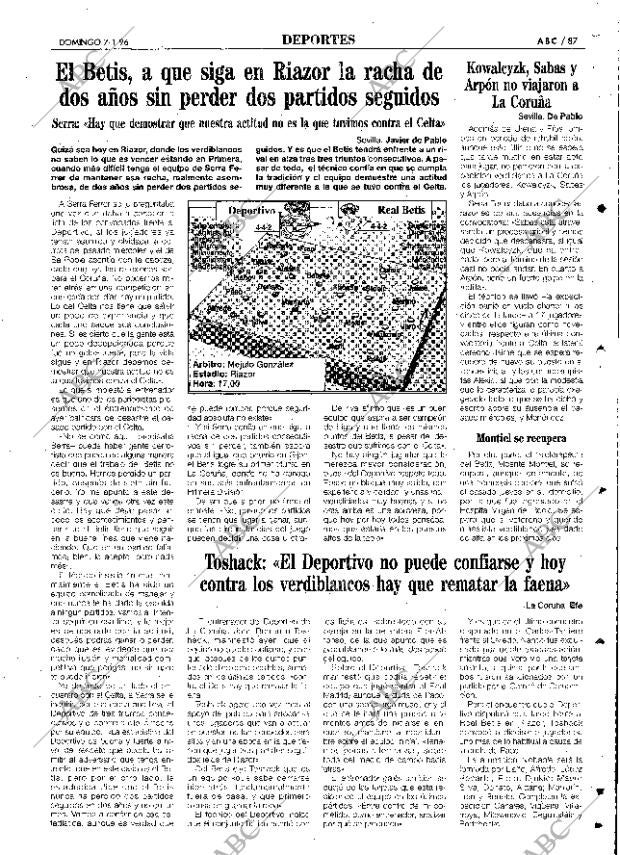 ABC SEVILLA 07-01-1996 página 87