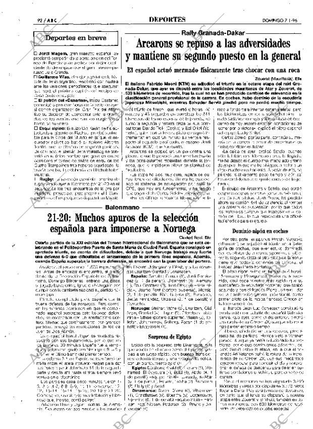 ABC SEVILLA 07-01-1996 página 92