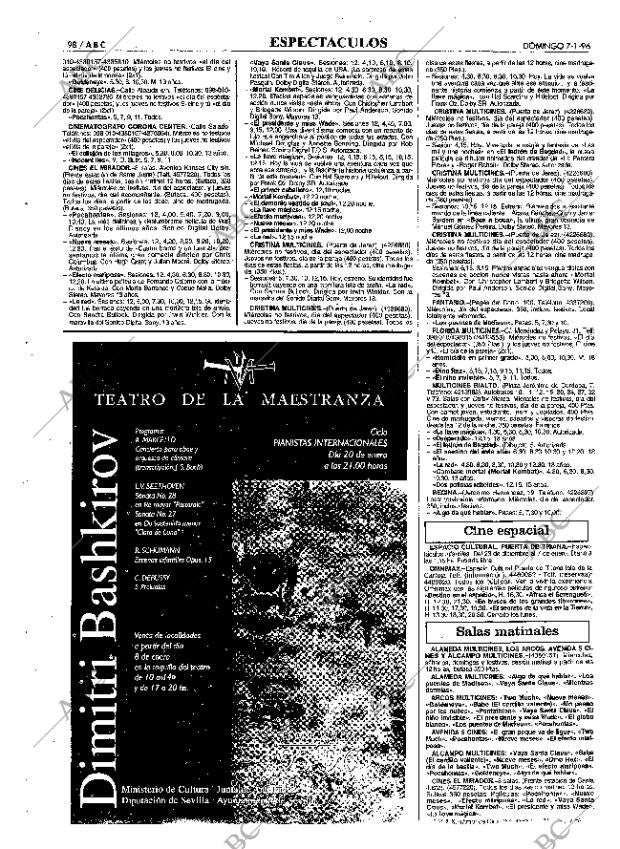 ABC SEVILLA 07-01-1996 página 98